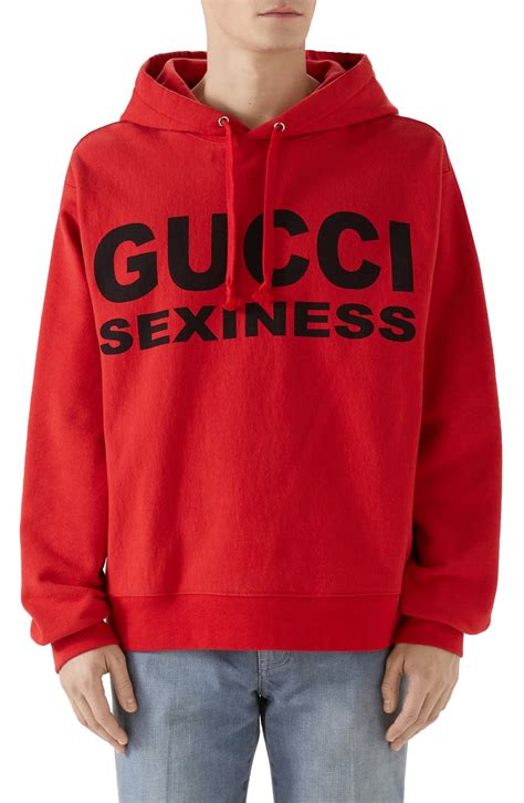 gucci pullover uomo|gucci sexiness hoodie.